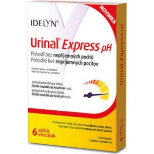 Urinal Express pH 6 φακελάκια για ουρολειμώξεις 